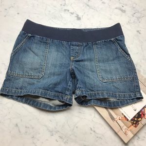 Old Navy Maternity Medium Wash Denim Jean Shorts